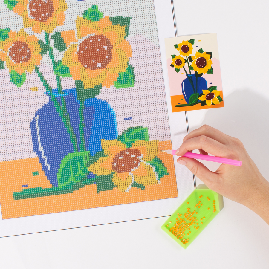 Sunflower Diamond Art Kit